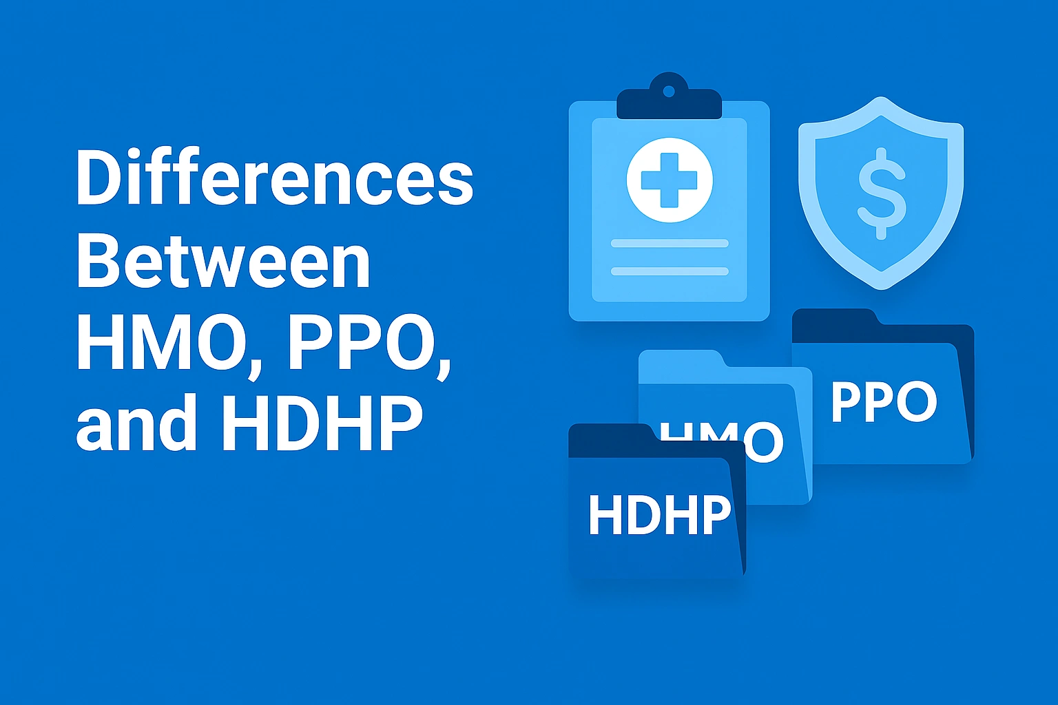 Differences Between HMO, PPO, and HDHP