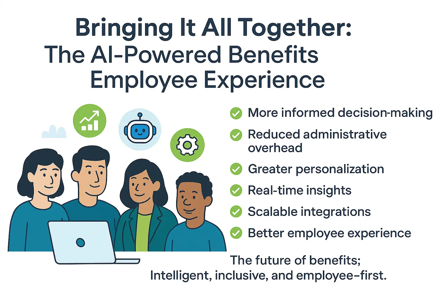 How to improve employee experience with AI and employee benefits for better decision-making and personalization